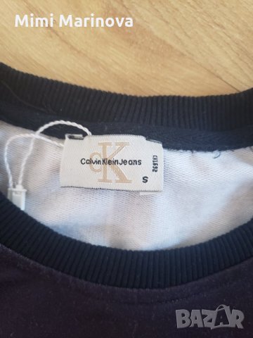Памучна Блузка Calvin Klein , снимка 4 - Блузи с дълъг ръкав и пуловери - 35965748