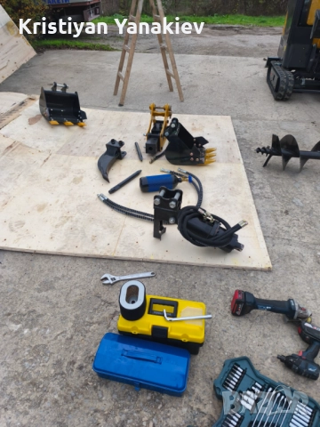 Чисто нов Мини Багер YT12 – Пълен Комплект!, снимка 3 - Индустриална техника - 52777408