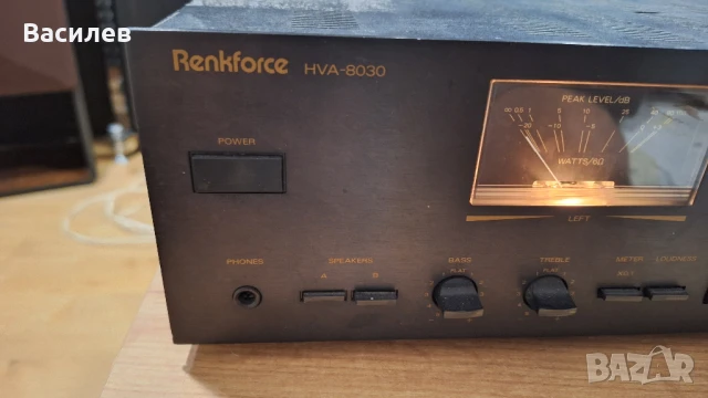 Усилвател Renkforce HVA-8030 , снимка 3 - Ресийвъри, усилватели, смесителни пултове - 51032167