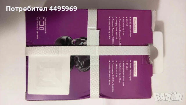 Bluetooth Onestyle TWS-VX-Sport слушалки, снимка 2 - Bluetooth слушалки - 50583968