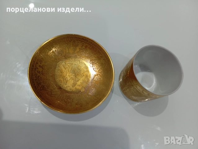 Стар порцеланов сет маркиран , снимка 6 - Други ценни предмети - 52678329