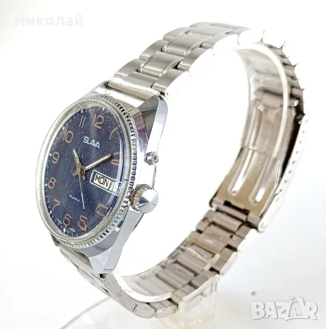 Slava Слава cal.2428 - мъжки механичен часовник с ръчно навиване , снимка 2 - Мъжки - 49318852