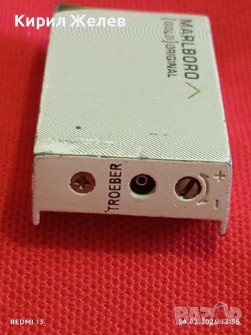 Метална запалка MARLBORO работи за КОЛЕКЦИЯ ДЕКОРАЦИЯ 34873, снимка 3 - Запалки - 53604880