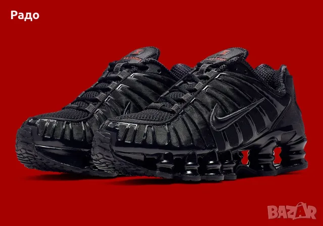 NIKE SHOX TL AR3566-002 BLACK № 36.5 , 23 см НОВИ Дамски дишащи Маратонки Черни shoes спортни обувки, снимка 3 - Маратонки - 55877427