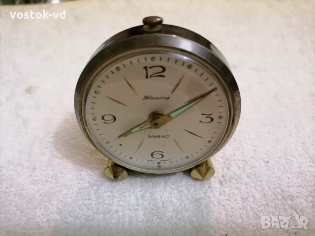 Blessing Bambino West Germany  РАБОТЕЩ ЧАСОВНИК , снимка 2 - Антикварни и старинни предмети - 34804451