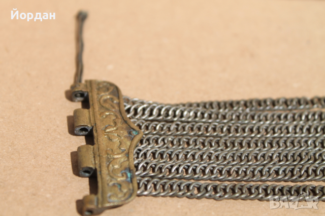 Сребърна гривна , снимка 3 - Гривни - 36335480