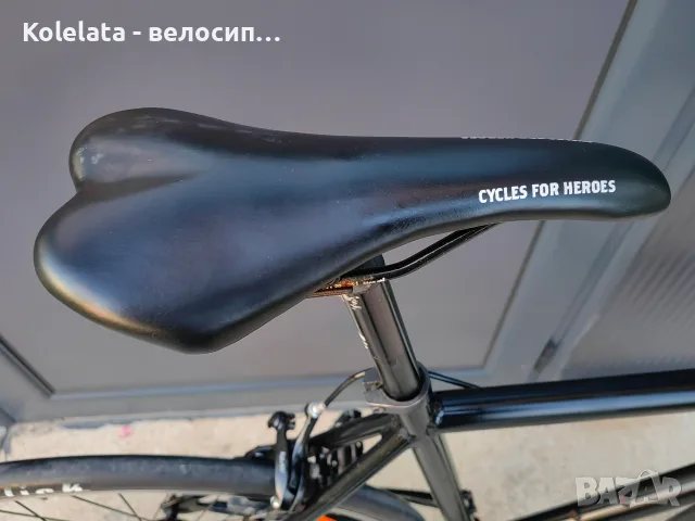 28" Fixie INC, размер 53, алуминиев фикси велосипед, снимка 6 - Велосипеди - 56060527