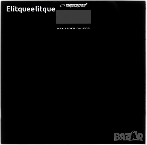 Кантар за тегло дигитален Esperanza, батерия, LCD екран, 180кг., снимка 3 - Други стоки за дома - 50080383