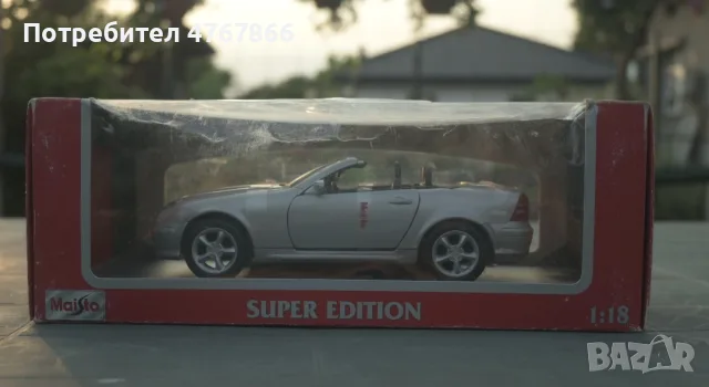 1:18 Макет на Mercedes-Benz SLK 2000. Чисто нов!!, снимка 7 - Други ценни предмети - 56045868