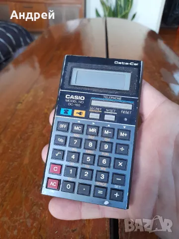 Стар калкулатор Casio DC-160, снимка 2 - Други ценни предмети - 48197621