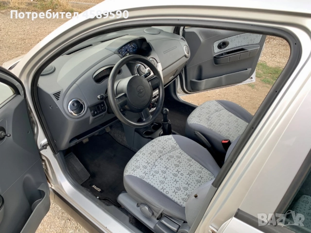 Chevrolet Matiz 4цилиндъра| 90 000хил.км | КЛИМА | Сервизна книжка, снимка 10 - Автомобили и джипове - 51717103