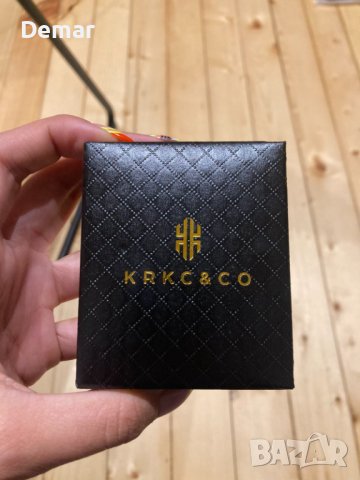 Мъжка гривна, 18k златно покритие KRKC&CO , снимка 7 - Гривни - 41569640