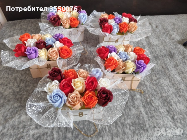 Сапунени и глицеринови букети за всеки повод, снимка 5 - Други услуги - 53692176
