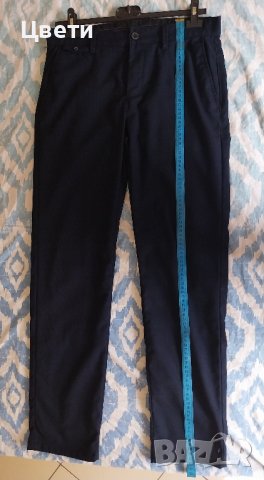 Тъмносин мъжки панталон, снимка 3 - Панталони - 42033332