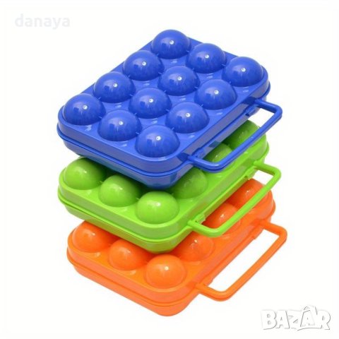 4532 Кутия за съхранение на яйца с дръжка, снимка 6 - Органайзери - 44479268