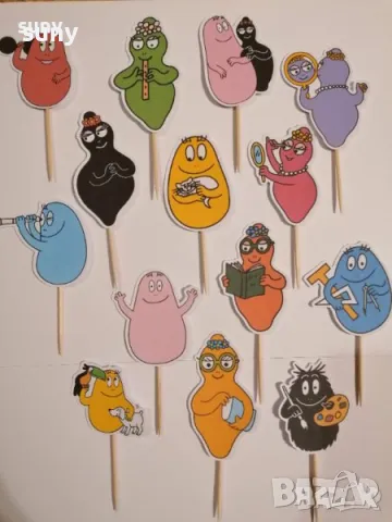 Топер на клечка за украса Барбароните