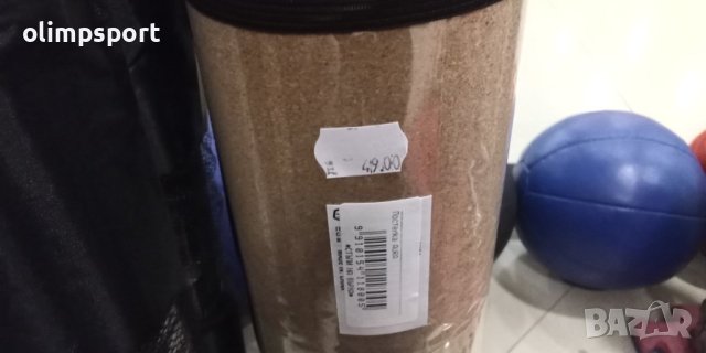 постелка за гимнастика нова размер 60 х 180см  дебелина 8 мм плътен материал, снимка 2 - Йога - 40411405