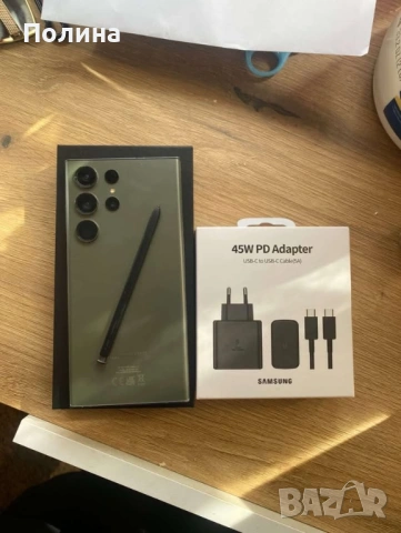 Samsung Galaxy S23 Ultra 256GB – Перфектно състояние, кутия, ново зарядно + оригинален адаптер, снимка 5 - Samsung - 53816149