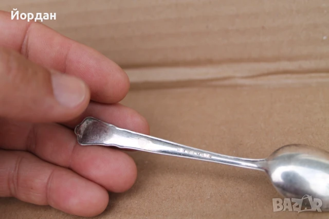 Сребърна лъжичка , снимка 3 - Колекции - 50645950