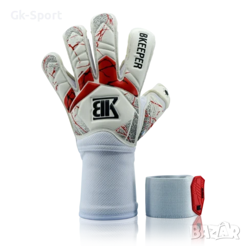 Вратарски ръкажици Bkeeper GALACTIC #25 White размер 5,6,7,11, снимка 6 - Футбол - 51023141