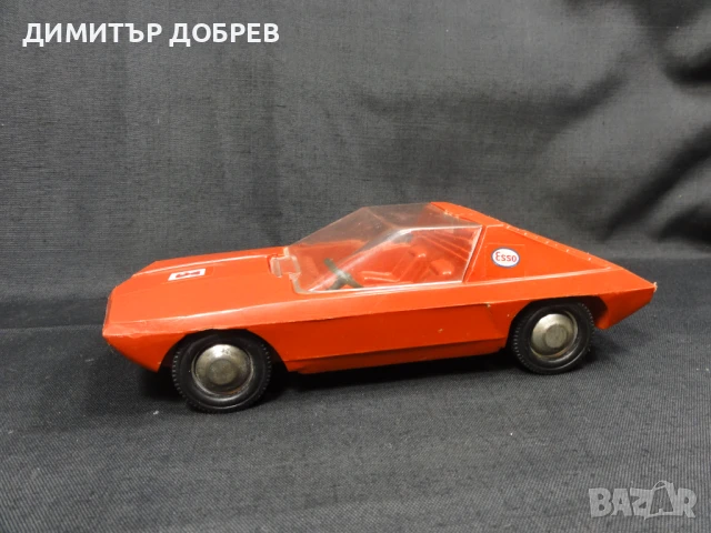 СТАРА РЕТРО СОЦ ПОЛСКА ПЛАСТМАСОВА ИГРАЧКА СПОРТНА КОЛА , снимка 2 - Колекции - 50593934