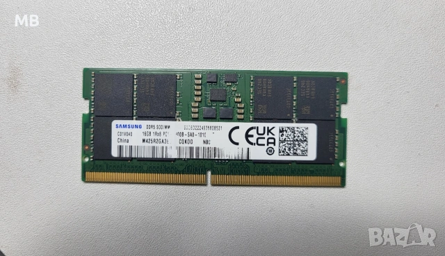 DDR5 16GB SODIMM PC5-4800B Samsung