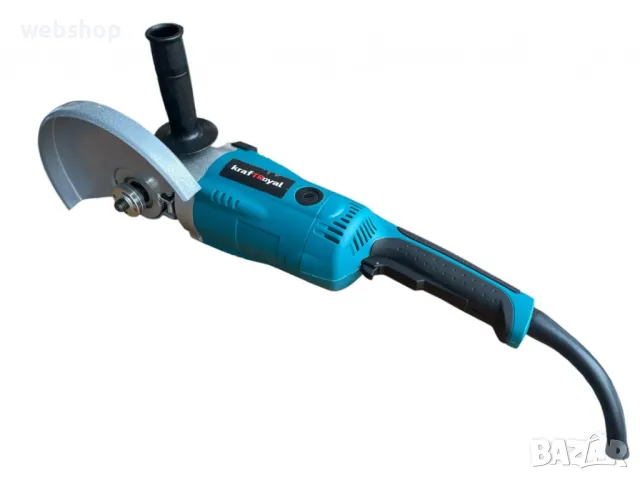 Ъглошлайф KraftWorld 2400W ,Голям шлайф на ток , 230мм, снимка 3 - Други инструменти - 47732672