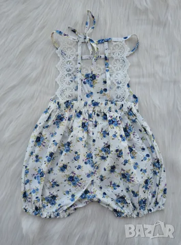 Детски летен гащеризон 12 месеца НОВ, снимка 3 - Бебешки гащеризони - 49998109