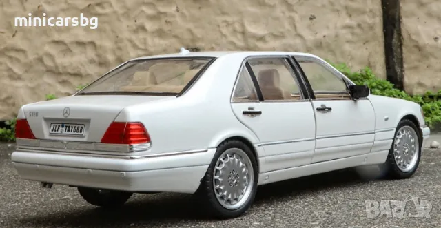Метални колички: Mercedes-Benz S-Class W140 (Мерцедес-Бенц Ес класа), снимка 2 - Колекции - 47300920