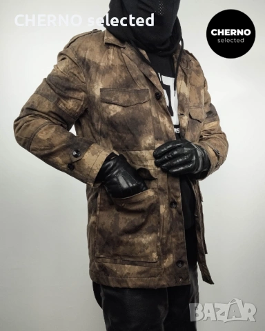 Мъжко камуфлажно полево яке DRYKORN Field Camo Jacket feat. British Millerain – размер L , снимка 8 - Якета - 53850954