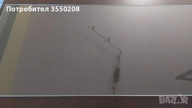 Стъклени рафтове 28,5 х 68, снимка 3 - Секции и витрини - 48624301