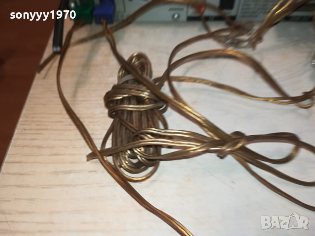 SONY 6БР КАБЕЛИ С БУКСИ ЗА РЕСИВЪР 1603242036, снимка 17 - Ресийвъри, усилватели, смесителни пултове - 44796909