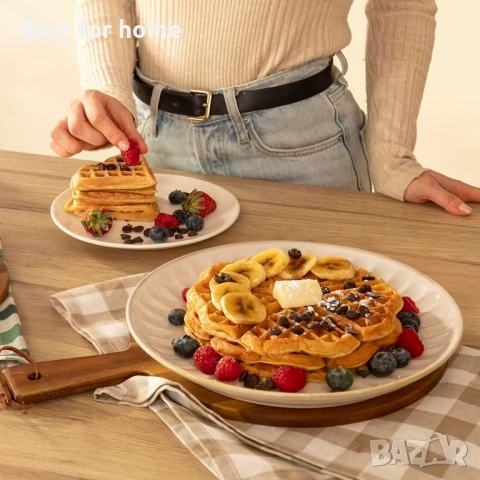 Електрическа гофретница Cecotec Fun Gofrestone, снимка 5 - Друга електроника - 53760500