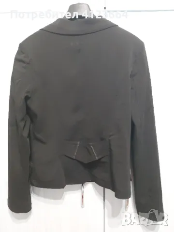 черно сако, снимка 2 - Сака - 47332119