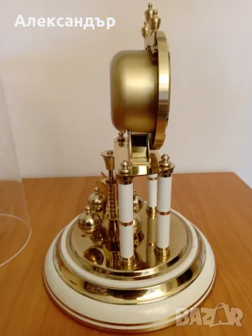  Настолен часовник с колба SCHATZ, снимка 4 - Антикварни и старинни предмети - 50336061