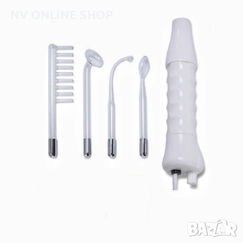 дарсонвал, уред за лице с антибактериално действие / Брой приставки – 4 различни в комплек, снимка 2 - Други - 53186689