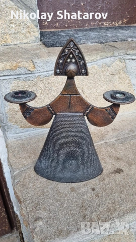 Руски бронзов свещеник 