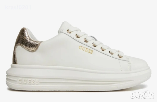 Оригинални кецове на Guess! Естествена кожа, 36 номер 