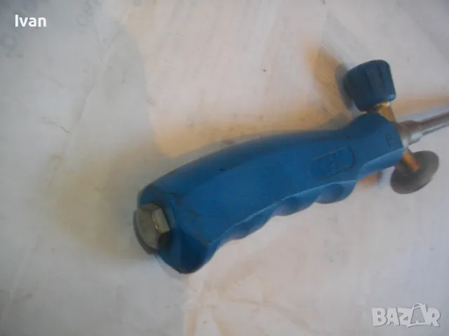 940мм/ф35мм ГАЗОВА ПРОПАН-БУТАН ГОРЕЛКА ЗА ПЛЕВЕЛИ И ПЪРЛАЧКА НЕМСКА CHF РАБОТИ НА ФЛАКОН ГАЗ, снимка 5 - Други инструменти - 48409029