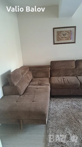 Ъглов диван-спалня с ракла, снимка 2 - Дивани и мека мебел - 51401894