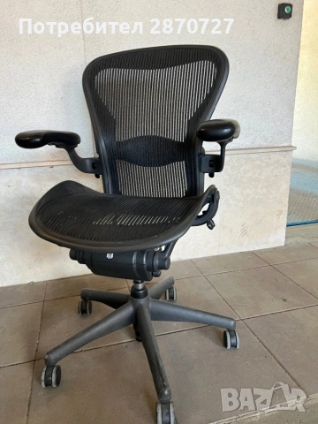 Herman Miller Aeron Classic, снимка 5 - Столове - 49595016