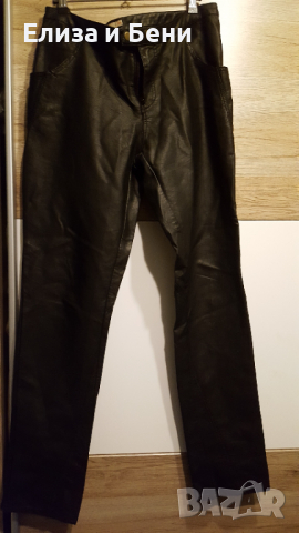 Кожен панталон Л, снимка 1