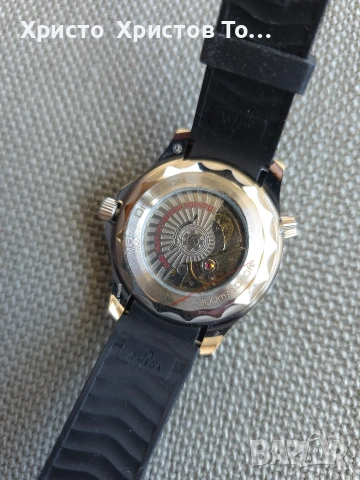 Механичен луксозен мъжки часовник Omega Diver 300 M, снимка 4 - Мъжки - 53824412