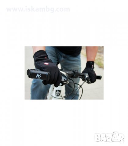 ТЕРМО РЪКАВИЦИ ЗА КОЛОЕЗДЕНЕ С ТЪЧ СКРИЙН ПРЪСТИ - код 1616, снимка 2 - Спортна екипировка - 33991815