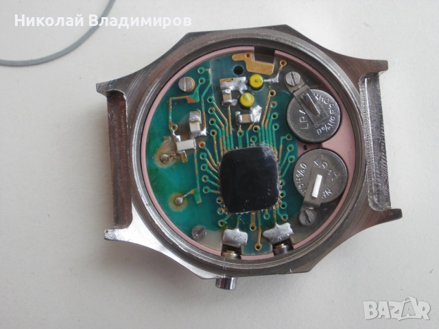  Правец български рядък мъжки ръчен часовник Булетроник Buletronic, снимка 11 - Мъжки - 52890435