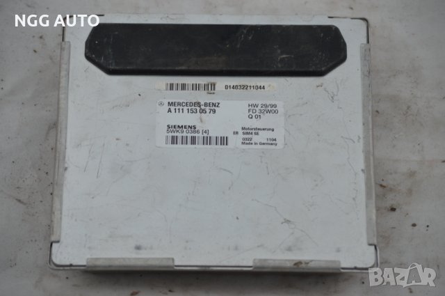 Компютър Двигател за Mercedes-Benz, A 111 153 05 79, Siemens 5WK9 0386 [4], снимка 2 - Части - 39745405