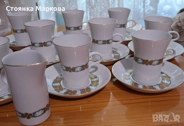 Почти нов сервиз за кафе-Рьорстранд,Швеция, снимка 4 - Сервизи - 51201209