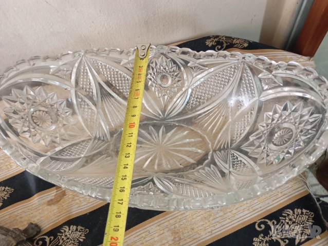 Купа,фруктиера арт деко, снимка 4 - Антикварни и старинни предмети - 52454628