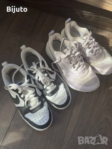 2 чивта маратонки NIKE и Декатлон