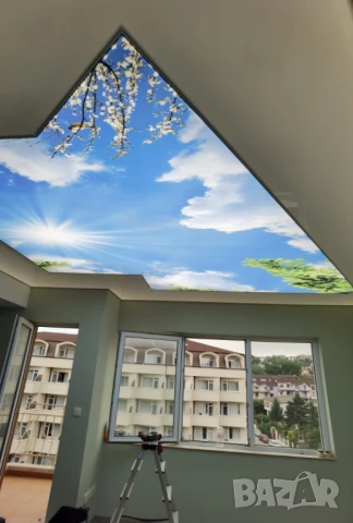 Опънат таван (окачен, светещ или 3D) с 10 год. гаранция от www.BONITA.bg Производител №1 в България, снимка 5 - Ремонти на апартаменти - 40589395